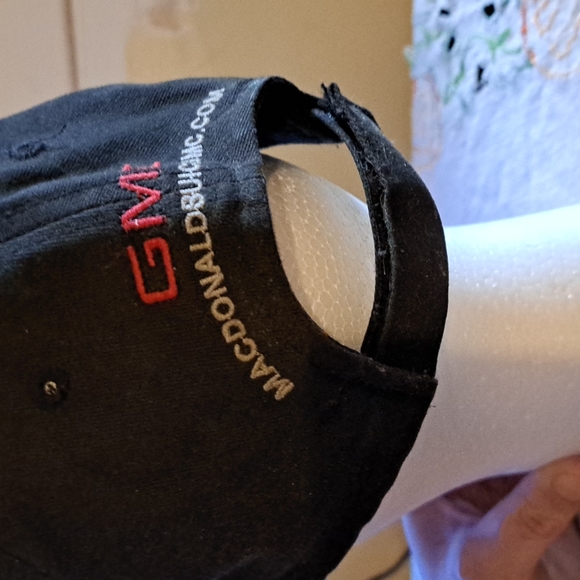 MacDonald Buick GMC Cadillac LTD hat. Black Men one size fits all. - Picture 4 of 5